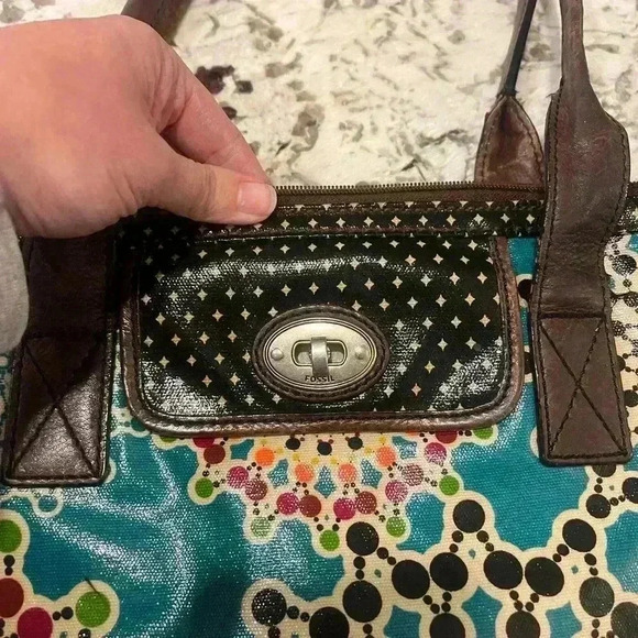 Fossil Key Per tote bag (large purse) - Picture 2 of 10